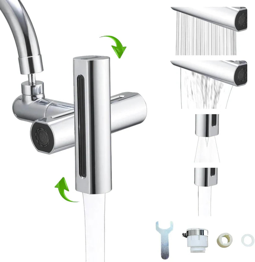 4-in-1 Kitchen Water Faucet Fast Cleaning Tap