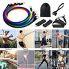 Complete Resistance Band Set: Your Portable Indoor Fitness Companion - Homie Mart