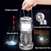 6-in-1 Portable Solar LED Lantern with Fan - Homie Mart