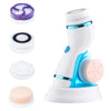 4 In 1 Ultrasonic USB Rechargeable Electric Facial - Homie Mart