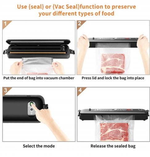 Automatic Vacuum Sealer Food Packing - Homie Mart