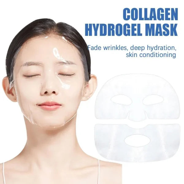 Collagen Face Mask Deep Moisturizing Protein Hydrogel Soft Mask | Collagen Filler Collagen Instant Facial Mask