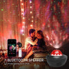 Star Projector Galaxy Night Light Projector, with Remote Control&Music Speaker, Voice Control&Timer, Starry Light Projector Bedroom/Decoration/Birthday/Party - Homie Mart