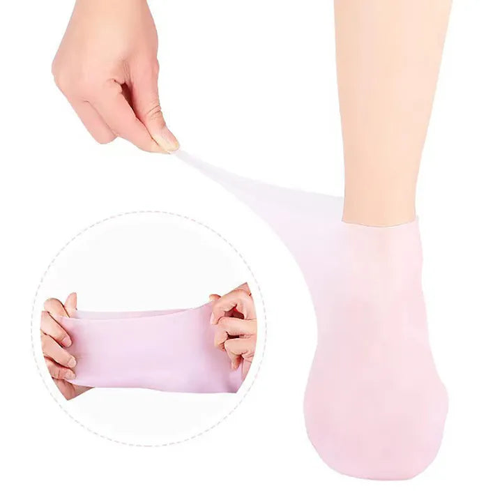 Moisturizing Gel Heel Socks - Foot Care Essentials - Homie Mart