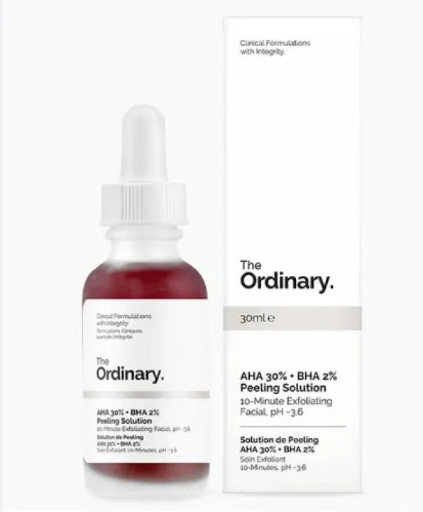 The Ordinary Aha 30% + Bha 2% Peeling Solution 30ml (Original Product) - Homie Mart