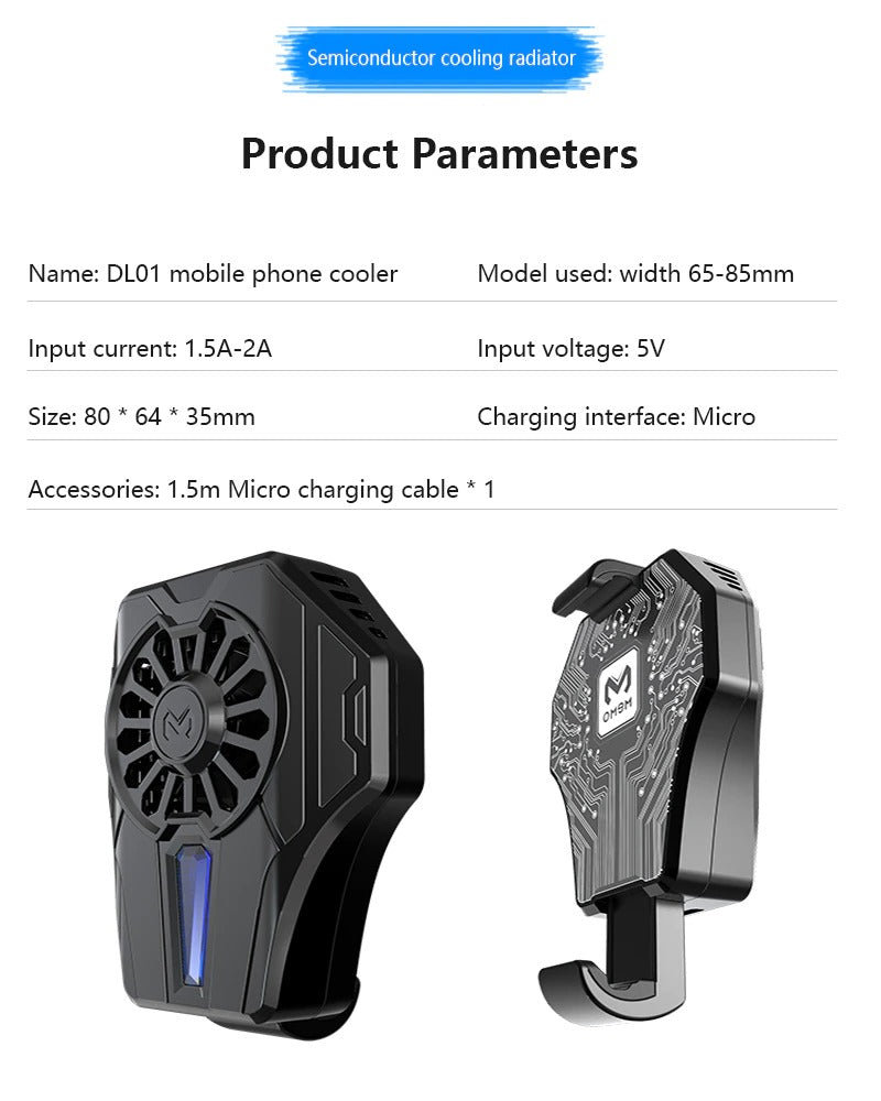 Mobile Phone Radiator DL01 - Homie Mart