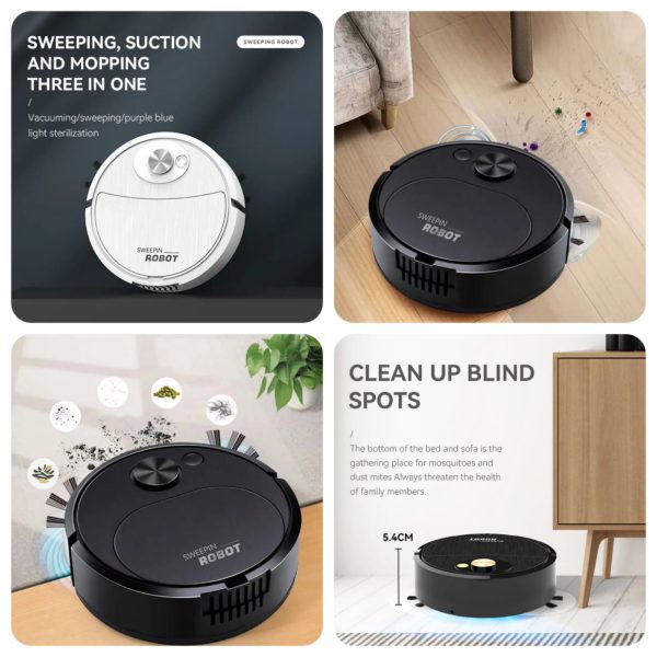 Mini Automatic Vacuum Cleaner - Homie Mart