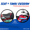 Seat + Tanki Cushion Combo for Bike - Homie Mart